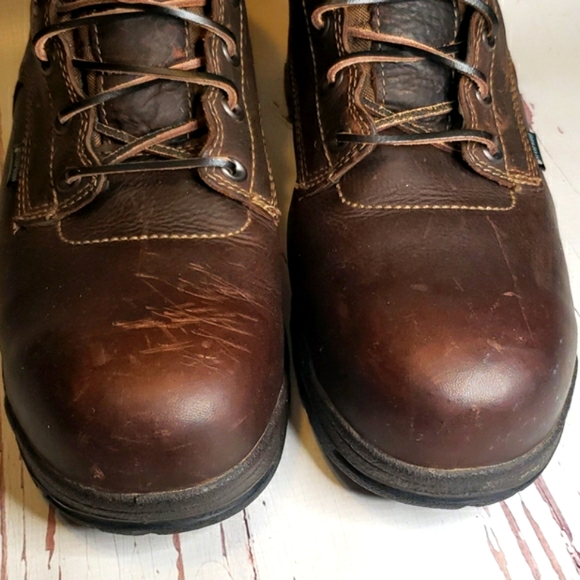 Timberland pro power fit waterproof brown lace up work  boots 12 - Picture 5 of 8